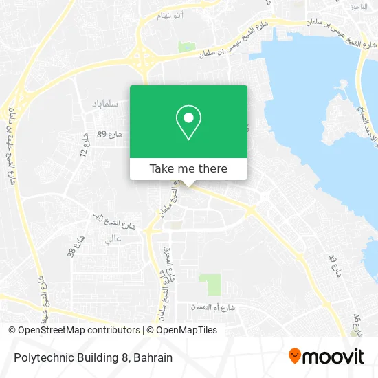 Polytechnic Building 8 map