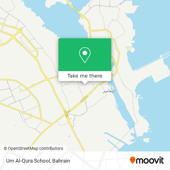 Um Al-Qura School map