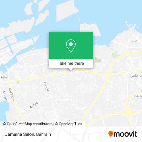 Jamalna Salon map