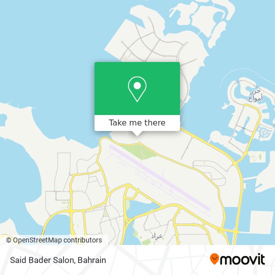 Said Bader Salon map