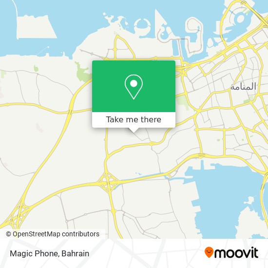 Magic Phone map