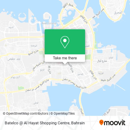 Batelco @ Al Hayat Shopping Centre map