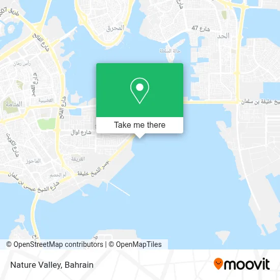 Nature Valley map