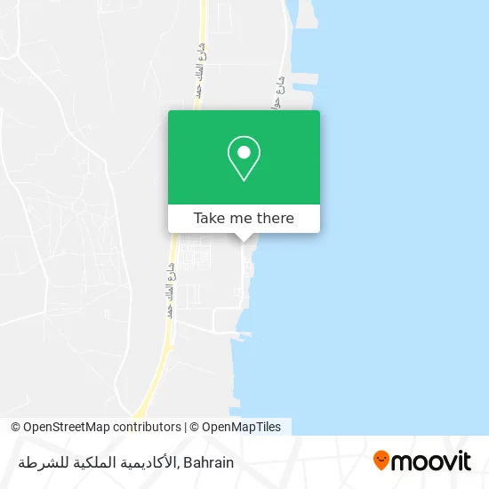 الأكاديمية الملكية للشرطة map