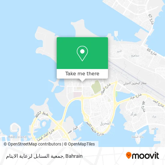 جمعية السنابل لرعاية الايتام map