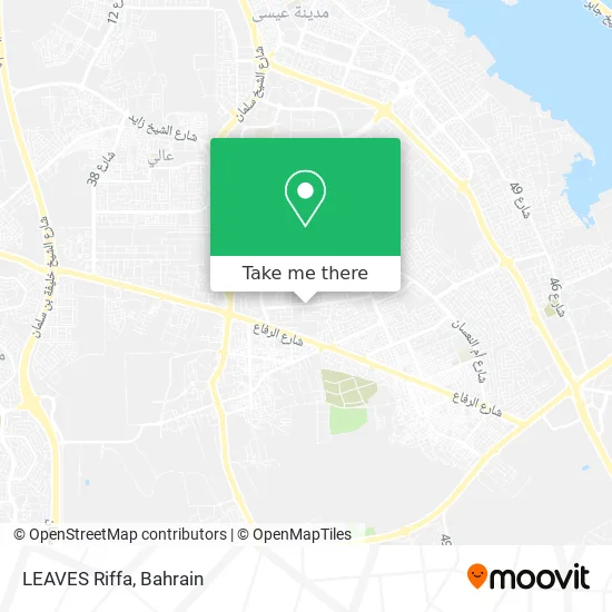 LEAVES Riffa map