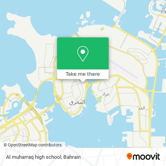 Al muharraq high school map