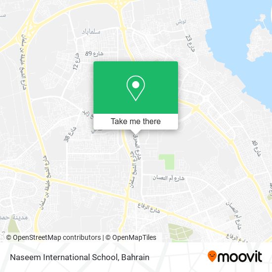 Naseem International School map