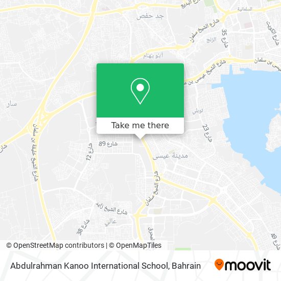 Abdulrahman Kanoo International School map