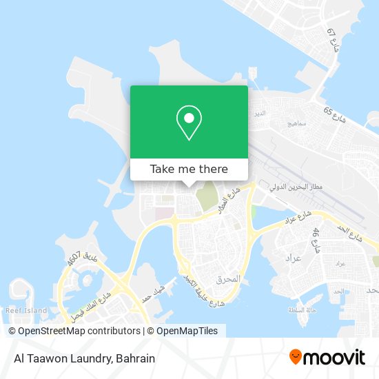 Al Taawon Laundry map