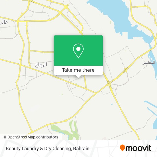 Beauty Laundry & Dry Cleaning map