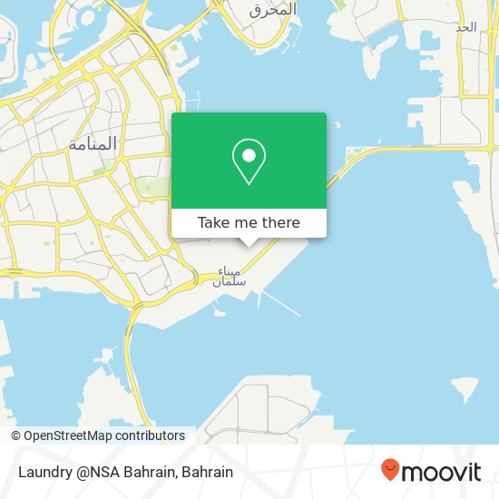 Laundry @NSA Bahrain map