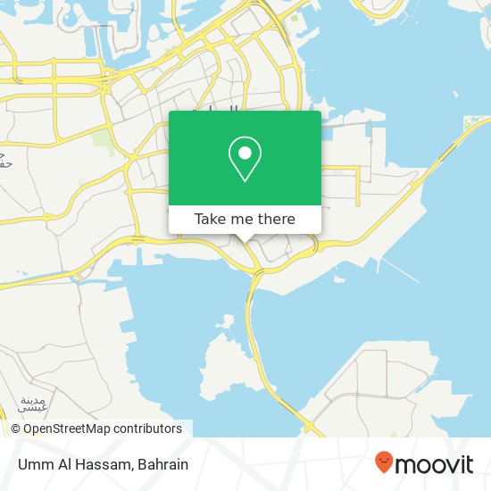 Umm Al Hassam map