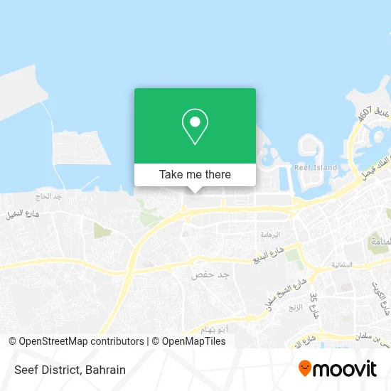 Seef District map