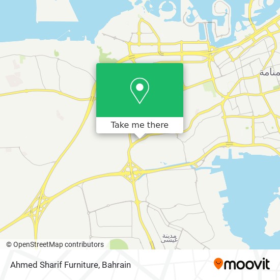 Ahmed Sharif Furniture map