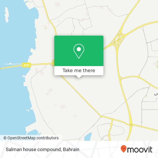 Salman house compound map