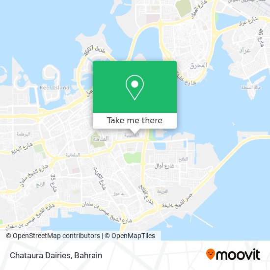 Chataura Dairies map