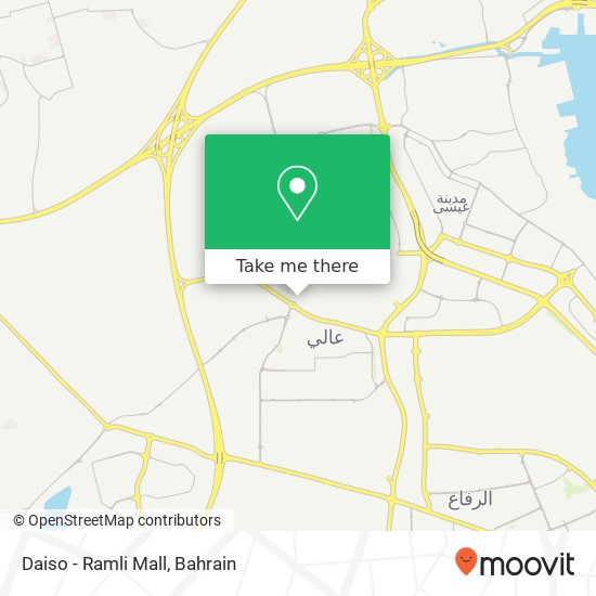 Daiso - Ramli Mall map