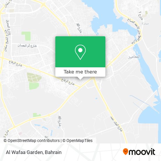 Al Wafaa Garden map