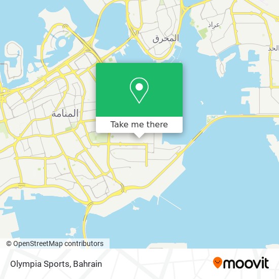 Olympia Sports map