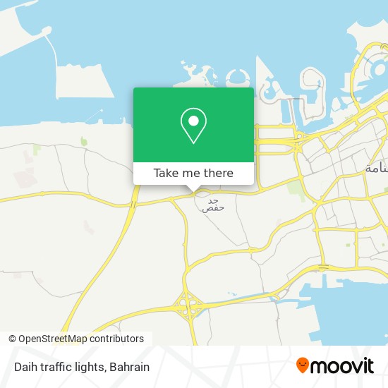 Daih traffic lights map