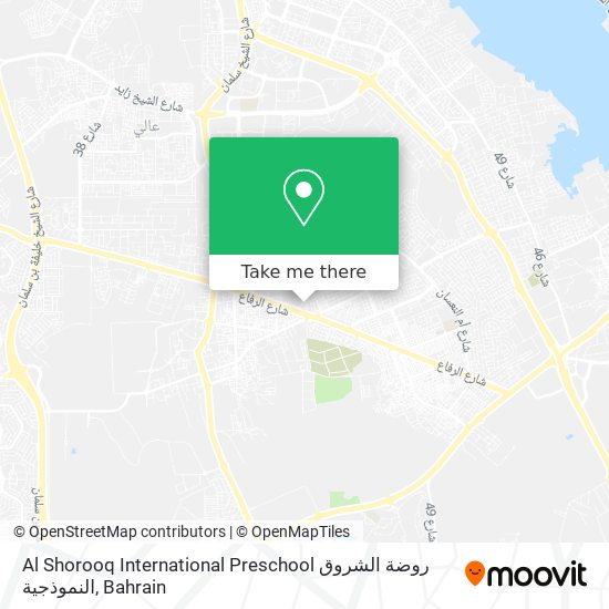 Al Shorooq International Preschool روضة الشروق النموذجية map