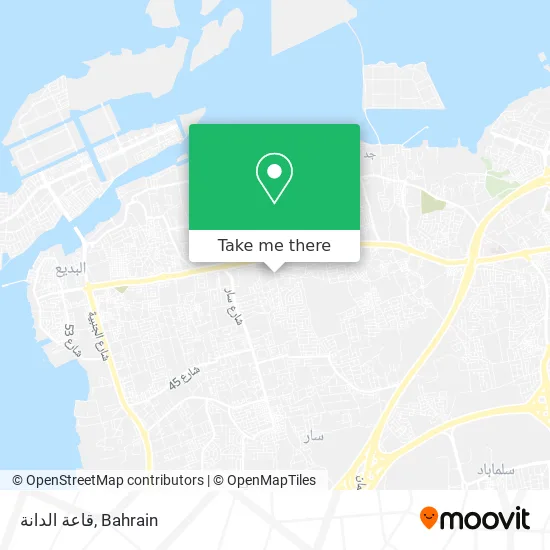 قاعة الدانة map