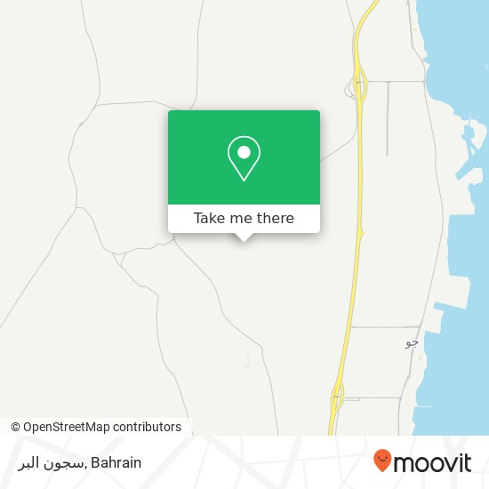 سجون البر map