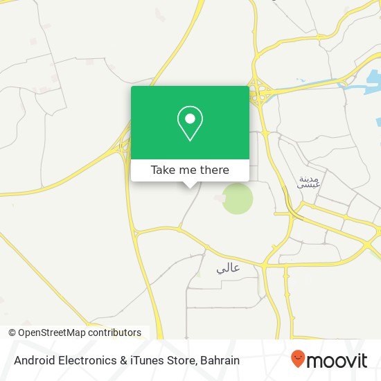 Android Electronics & iTunes Store map