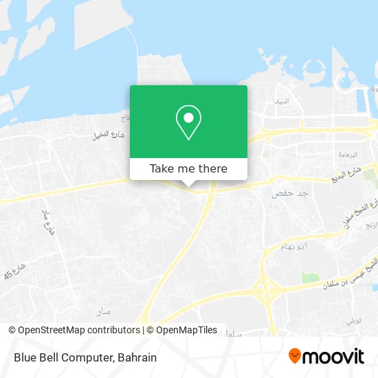 Blue Bell Computer map