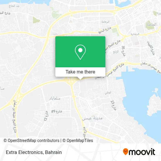 Extra Electronics map