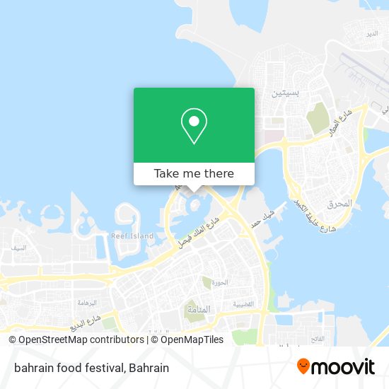 bahrain food festival map
