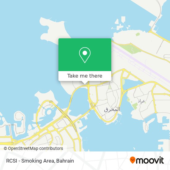 RCSI - Smoking Area map