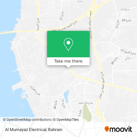 Al Mumayaz Electrical map