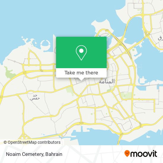 Noaim Cemetery map