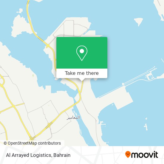 Al Arrayed Logistics map