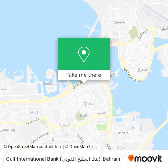 Gulf International Bank (بنك الخليج الدولي) map