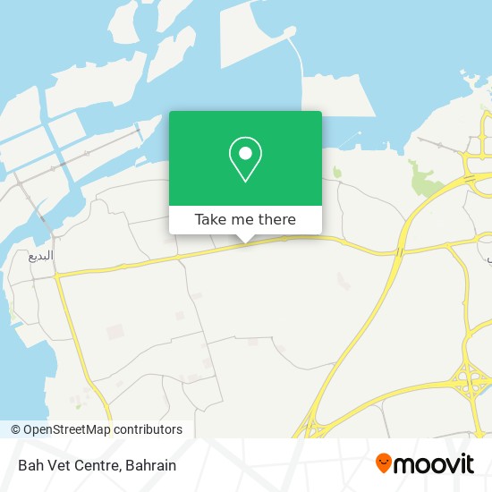 Bah Vet Centre map