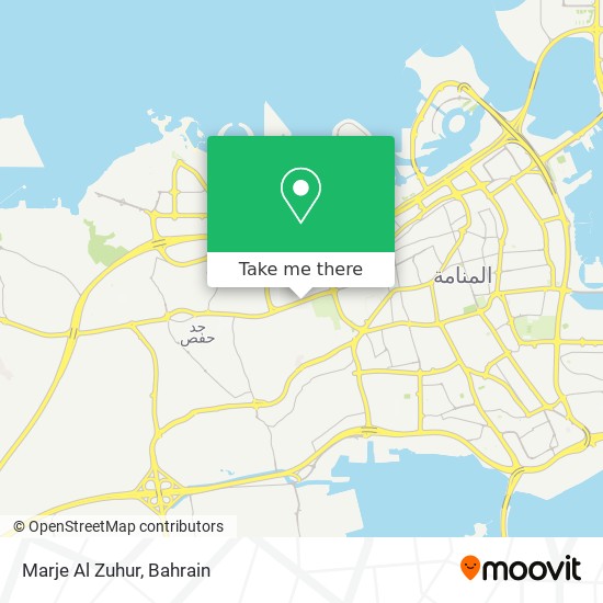 Marje Al Zuhur map