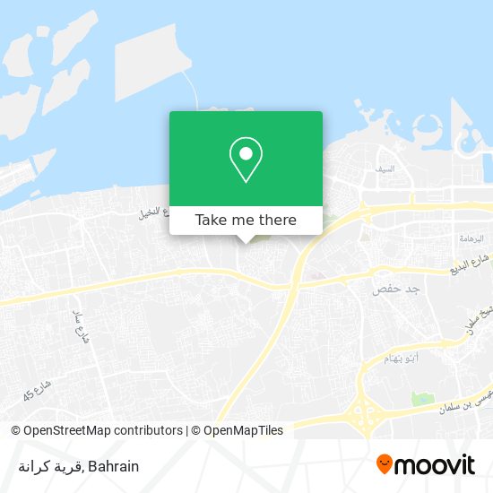 قرية كرانة map