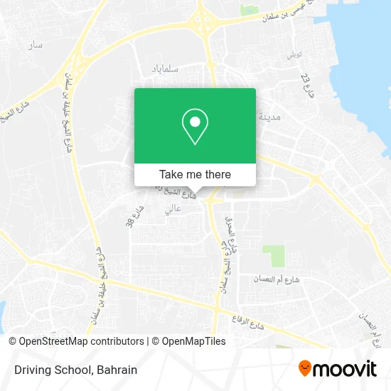 Driving School map