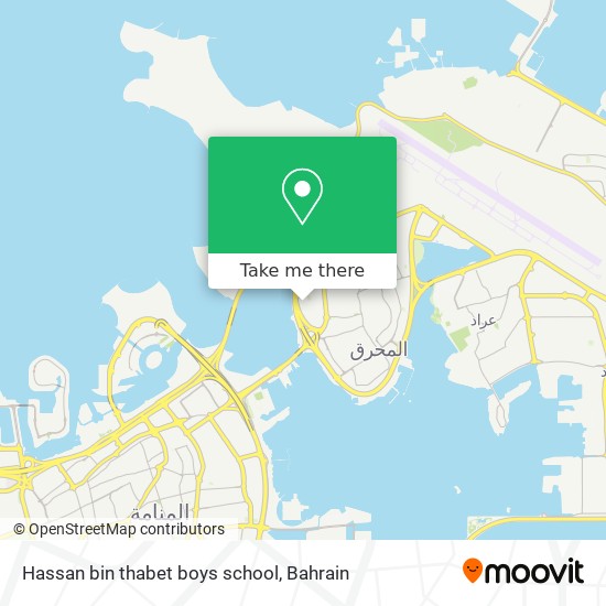 Hassan bin thabet boys school map