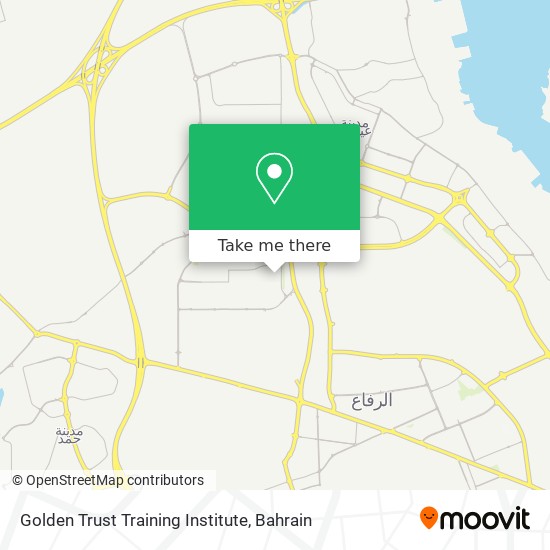 Golden Trust Training Institute map