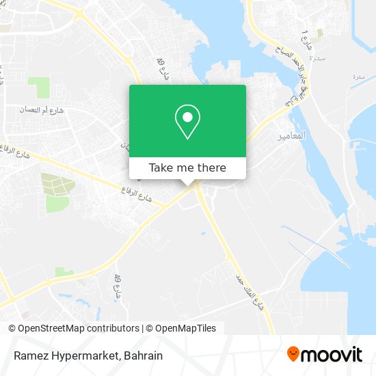 Ramez Hypermarket map