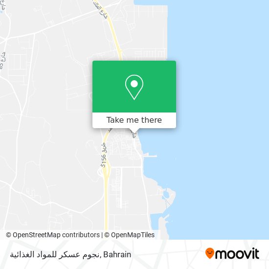 نجوم عسكر للمواد الغذائية map