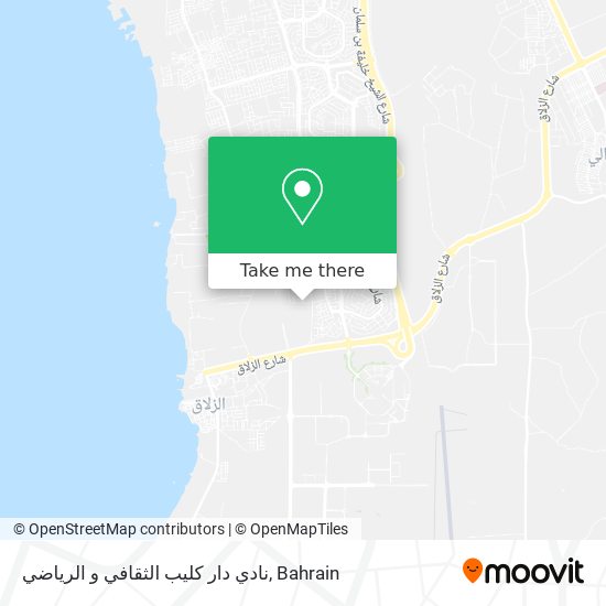 نادي دار كليب الثقافي و الرياضي map
