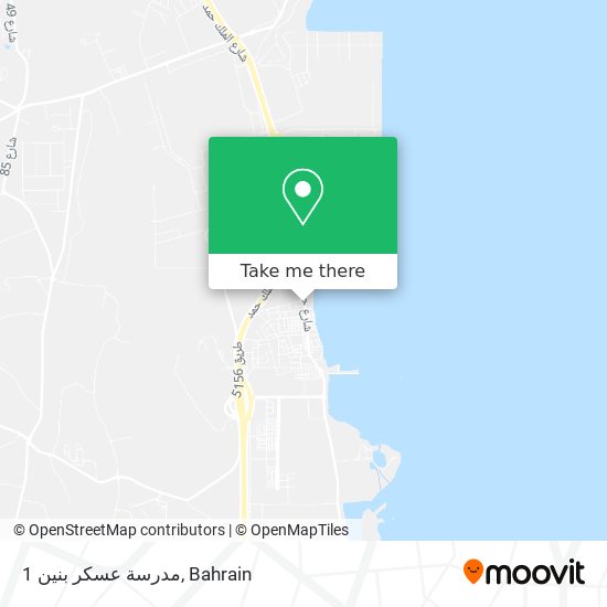 مدرسة عسكر بنين 1 map