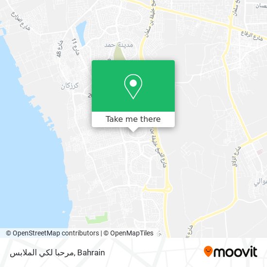 مرحبا لكي الملابس map