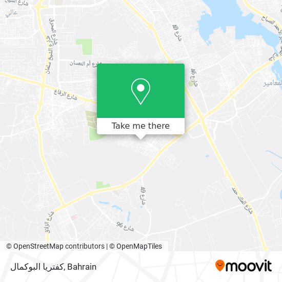 كفتريا البوكمال map