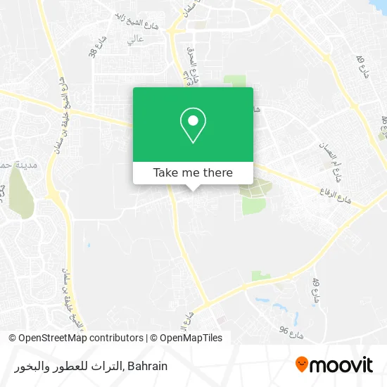 التراث للعطور والبخور map